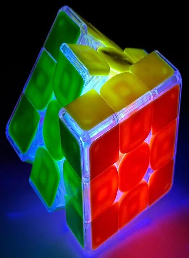 HAWKISTER Sengso Lustrous Light-Up 3x3 Speed Cube (Magnetic), 6+ Years - Image 4
